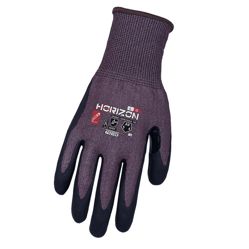 Gants résistants aux coupures A9 enduit Eco-mousse HORIZON
