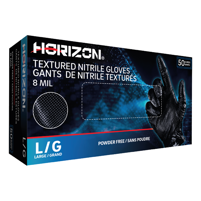 Gants en nitrile de 8 mil