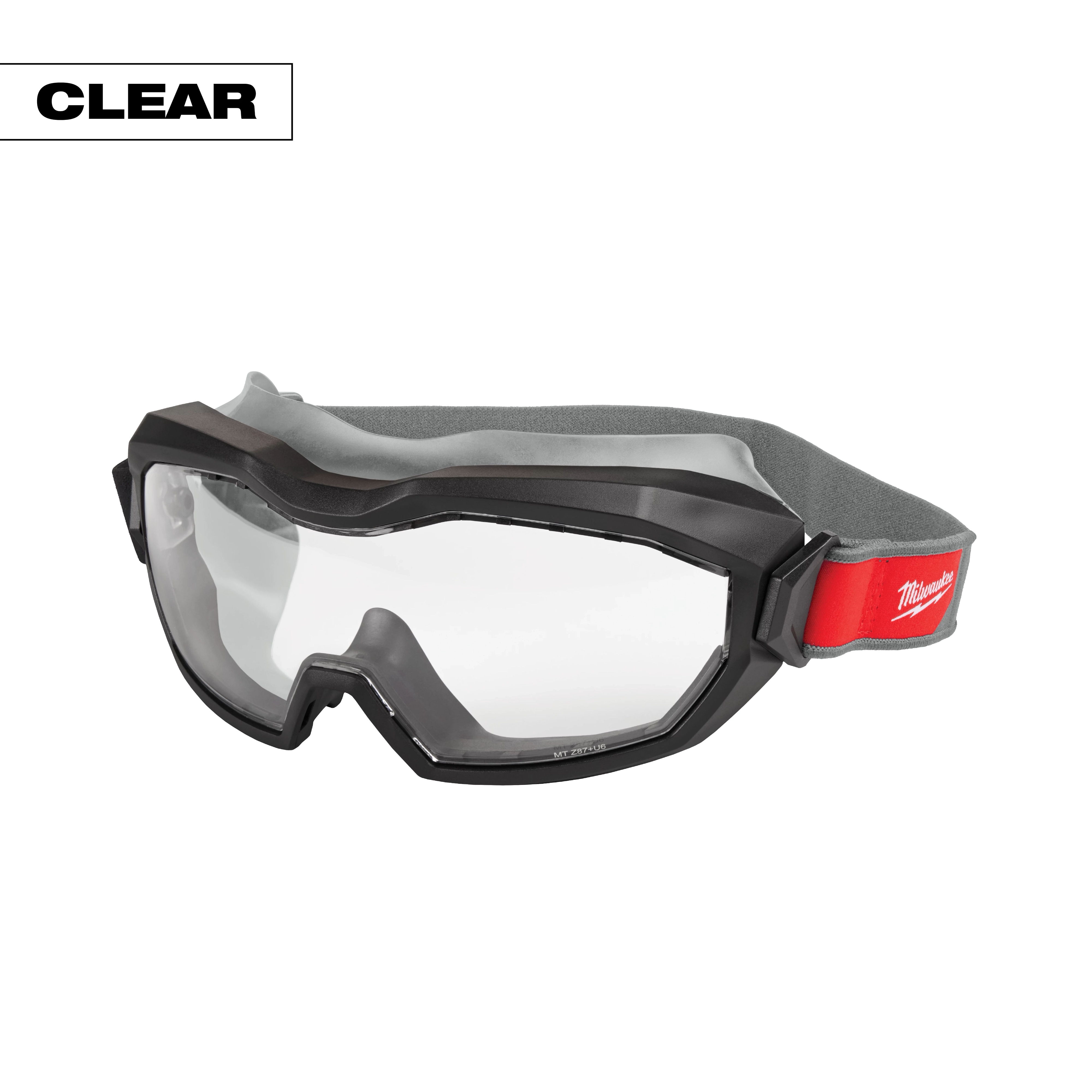 Lunette de sécurité non-ventilée claire MILWAUKEE