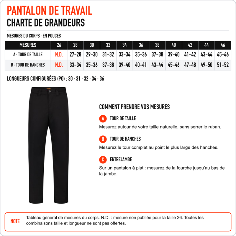TASK 7,5 oz Stretch Work Pants
