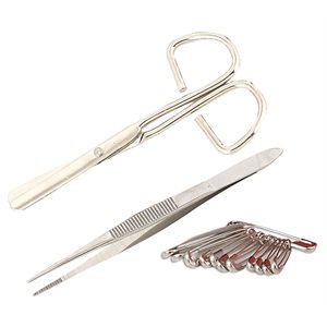 Dynamic Instrument kit (scissor, tweezer, safety pins)