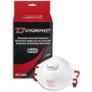 Dynamic N95 Disposable Respirators with Valve